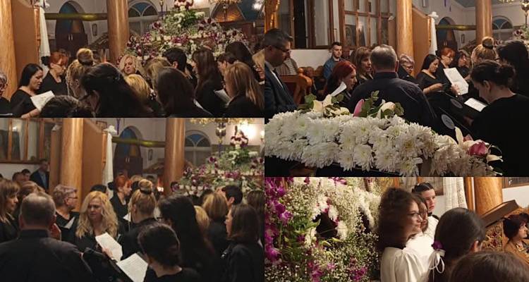 Τα Εγκώμια της Μ. Παρασκευής έψαλλε η Χορωδία Ενηλίκων του Πολιτιστικού Συλλόγου Νέας Κούταλης «Νόστος»