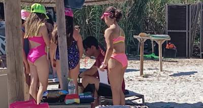 Στη Λήμνο για διακοπές ο Σάκης Ρουβάς και η Κάτια Ζυγούλη