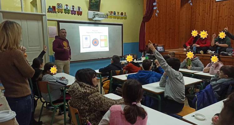 Επαρχείο Λήμνου: Εκστρατεία ενημέρωσης  σε σχολεία Πρωτοβάθμιας για τη Διαχείριση Σεισμικού Κινδύνου