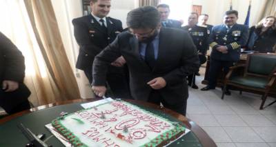 &Eta; &kappa;&omicron;&pi;ή &tau;&eta;&sigmaf; &pi;&rho;&omega;&tau;&omicron;&chi;&rho;&omicron;&nu;&iota;ά&tau;&iota;&kappa;&eta;&sigmaf; &pi;ί&tau;&alpha;&sigmaf; &pi;&rho;&alpha;&gamma;&mu;&alpha;&tau;&omicron;&pi;&omicron;&iota;ή&theta;&eta;&kappa;&epsilon; &sigma;ή&mu;&epsilon;&rho;&alpha; &sigma;&tau;&omicron; &Delta;&eta;&mu;&alpha;&rho;&chi;&epsilon;ί&omicron; &Lambda;ή&mu;&nu;&omicron;&upsilon; (photos)