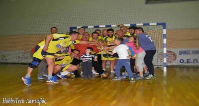 Συγχαρητήρια Μαρινάκη στην Α.Ε.Λ Handball για την κατάκτηση του Κυπέλλου Β. Αιγαίου