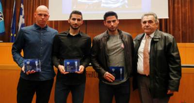 &Beta;&rho;&alpha;&beta;&epsilon;ύ&tau;&eta;&kappa;&alpha;&nu; &omicron; &Pi;&alpha;&nu;&alpha;&gamma;&iota;ώ&tau;&eta;&sigmaf; &Mu;&alpha;&gamma;&delta;&alpha;&nu;ή&sigmaf; &kappa;&alpha;&iota; &omicron; &Chi;ά&rho;&eta;&sigmaf; &Nu;&tau;&iota;&nu;&epsilon;&nu;ή&sigmaf; | &Lambda;ά&mu;&psi;&eta; &mu;&epsilon;&tau;&alpha;&lambda;&lambda;ί&omega;&nu; &sigma;&tau;&eta;&nu; &tau;&epsilon;&lambda;&epsilon;&tau;ή &tau;&omega;&nu; &kappa;&omicron;&rho;&upsilon;&phi;&alpha;ί&omega;&nu; &tau;&omicron;&upsilon; 2016