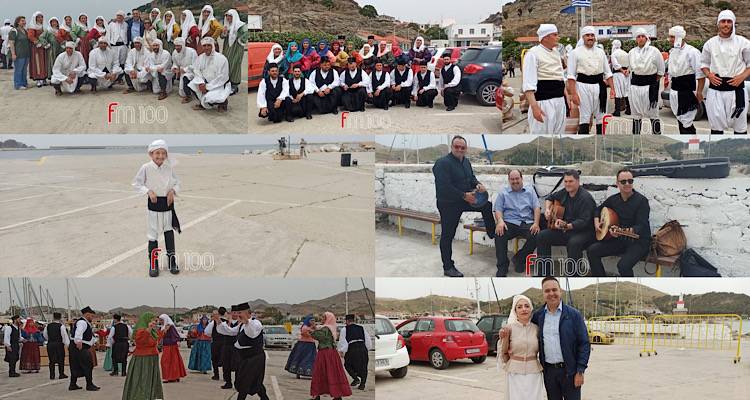 Λήμνος: Σε εξέλιξη τα γυρίσματα της εκπομπής «Από τόπο σε τόπο», αυτή την ώρα στο λιμάνι της Μύρινας (photos)