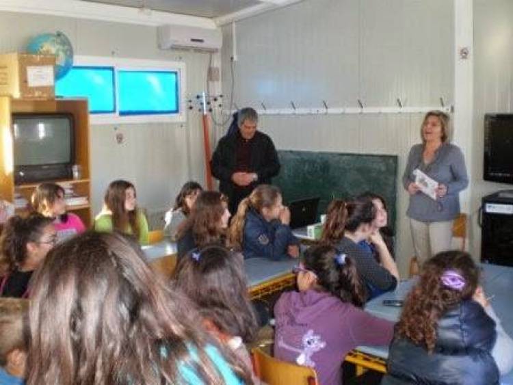Μάθημα κοινωνικής ευαισθησίας στο 2ο Δημοτικό Μύρινας