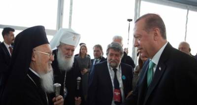 Στην Αγκυρα ο Πατριάρχης Βαρθολομαίος μετά από πρόσκληση του Ερντογάν