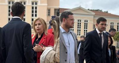 Κυβερνητικό Κλιμάκιο στη Λέσβο για την Παρουσίαση Τοπικών Σχεδίων Ανάπτυξης | Παρόντες Γεώργα και Σινάνης