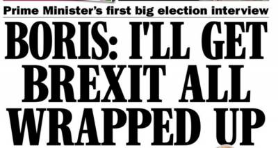 Βρετανικές εκλογές: “Ψηφίστε με για να ολοκληρωθεί γρήγορα το Brexit”, τονίζει ο Μπόρις Τζόνσον