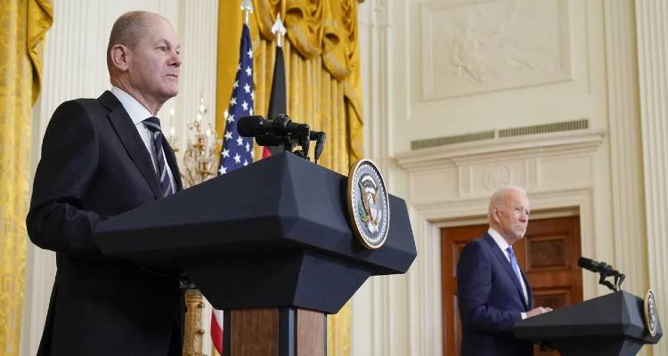 Συνάντηση Μπάιντεν -Σολτς: &quot;Αν η Ρωσία εισβάλει στην Ουκρανία, δεν θα υπάρχει πλέον Nord Stream 2&quot;