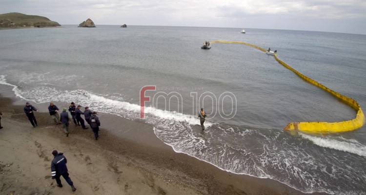 Λήμνος: Άσκηση του Λιμενικού για την αντιμετώπιση θαλάσσιας ρύπανσης (photos)