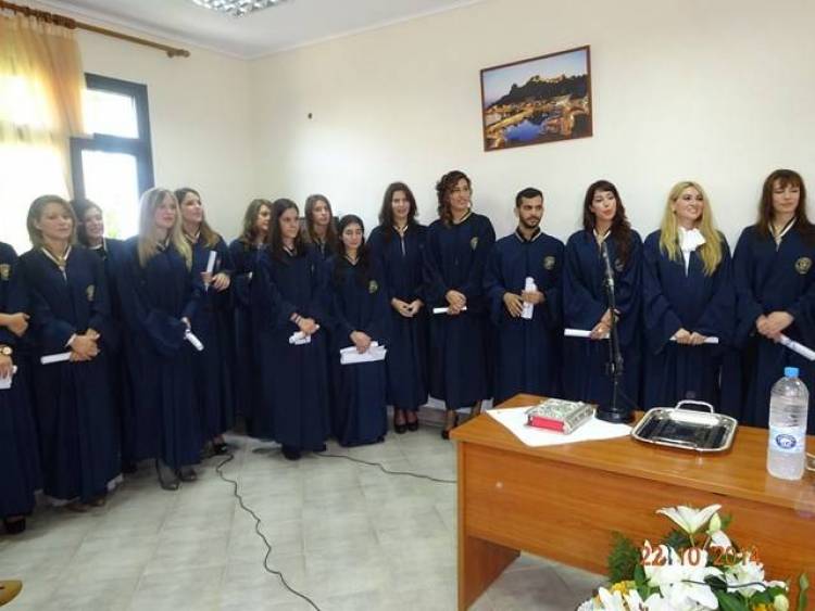 Στέφανος Γρίτζαλης : «Στη σχολή της Λήμνου παράγουμε επαγγελματίες» | Σήμερα η τελετή καθομολόγησης (mp3 + video + photos)