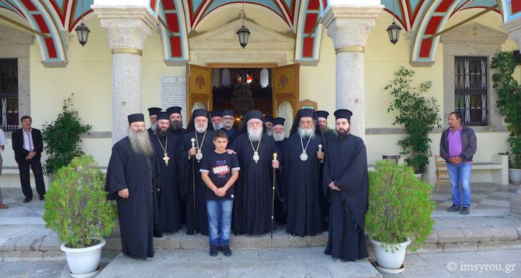 Τα ονομαστήρια του Μητροπολίτη Λήμνου και Αγίου Ευστρατίου κ. Ιεροθέου (photos)