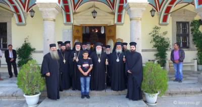 Τα ονομαστήρια του Μητροπολίτη Λήμνου και Αγίου Ευστρατίου κ. Ιεροθέου (photos)