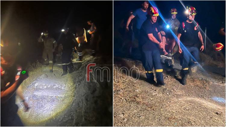 Λήμνος: Κοινή επιχείρηση ΕΚΑΒ-Πυροσβεστικής για 25χρονο που τραυματίστηκε χτες βράδυ στην Κακαβιώτισσα