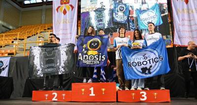 Συνεχίζεται δυναμικά η παρουσία της Λήμνου στην Ολυμπιάδα Ρομποτικής | Χάλκινο μετάλλιο για τη Lemnos Robotics