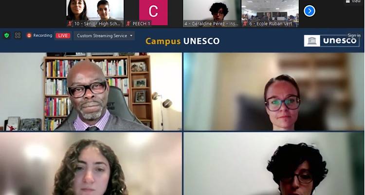 Το ΓΕΛ Μούδρου στο Campus UNESCO «Femmes pour la science»