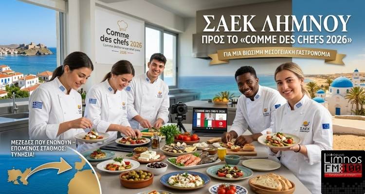 &Alpha;&pi;ό &tau;&eta; &Lambda;ή&mu;&nu;&omicron; &sigma;&tau;&eta;&nu; &Tau;&upsilon;&nu;&eta;&sigma;ί&alpha; | &Omicron;&iota; &Sigma;&epsilon;&phi; &tau;&eta;&sigmaf; &Sigma;&Alpha;&Epsilon;&Kappa; &Lambda;ή&mu;&nu;&omicron;&upsilon; &beta;ά&zeta;&omicron;&upsilon;&nu; &laquo;&pi;&lambda;ώ&rho;&eta;&raquo; &gamma;&iota;&alpha; &tau;&omicron;&nu; &epsilon;&upsilon;&rho;&omega;&pi;&alpha;ϊ&kappa;ό &delta;&iota;&alpha;&gamma;&omega;&nu;&iota;&sigma;&mu;ό &laquo;Comme des chefs 2026&raquo;