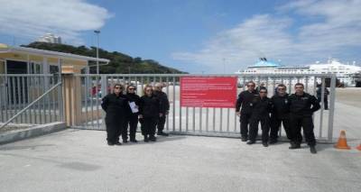 Νέα ειδικά μέτρα ασφαλείας στο λιμάνι της Μύρινας (photos)