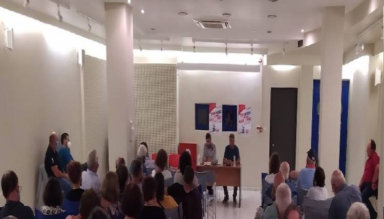 Με επιτυχία η παρουσίαση του βιβλίου για την ιμπεριαλιστική εκστρατεία και τη μικρασιατική καταστροφή