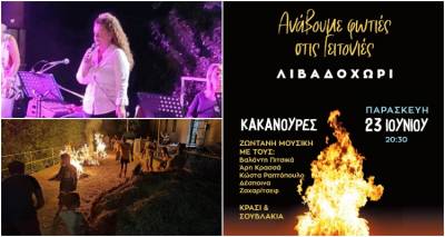 &Kappa;&alpha;&kappa;&alpha;&nu;&omicron;ύ&rho;&epsilon;&sigmaf; &sigma;&tau;&omicron; &Lambda;&iota;&beta;&alpha;&delta;&omicron;&chi;ώ&rho;&iota; | &laquo;&Alpha;&nu;ά&beta;&omicron;&upsilon;&mu;&epsilon; &phi;&omega;&tau;&iota;έ&sigmaf; &sigma;&tau;&iota;&sigmaf; &Gamma;&epsilon;&iota;&tau;&omicron;&nu;&iota;έ&sigmaf;&raquo;