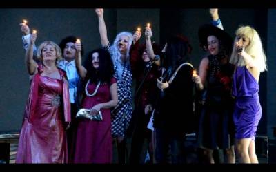 Με την θεατρική παράσταση «από εδώ... μέχρι εδώ» ολοκληρώθηκε το θεατρικό εργαστήρι στη Λήμνο (photos)