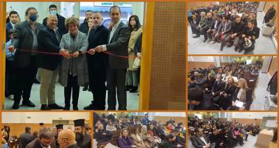 &Lambda;ή&mu;&nu;&omicron;&sigmaf;: Ή&tau;&alpha;&nu; ό&lambda;&omicron;&iota; &epsilon;&kappa;&epsilon;ί,  &sigma;&tau;&alpha; &epsilon;&gamma;&kappa;&alpha;ί&nu;&iota;&alpha; &tau;&omicron;&upsilon; &Gamma;&alpha;&rho;&omicron;&phi;&alpha;&lambda;&lambda;ί&delta;&epsilon;&iota;&omicron;&upsilon; &alpha;&mu;&phi;&iota;&theta;&epsilon;ά&tau;&rho;&omicron;&upsilon; (photo + video)