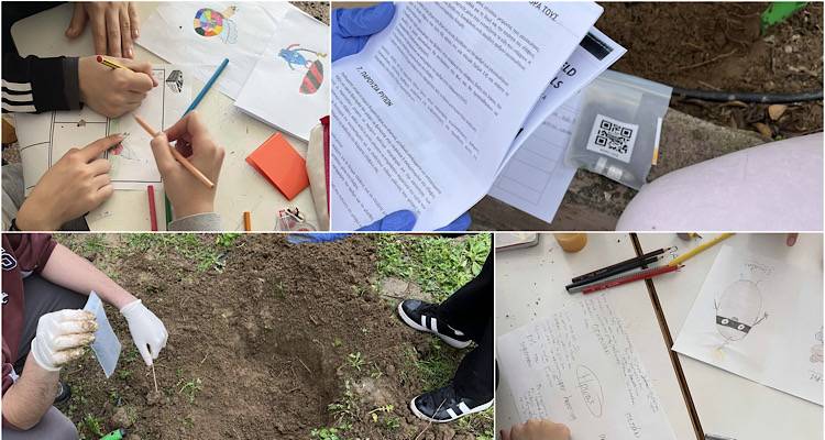 SoilTales: Ό&tau;&alpha;&nu; &omicron;&iota; &mu;&alpha;&theta;&eta;&tau;έ&sigmaf; &tau;&eta;&sigmaf; &Lambda;ή&mu;&nu;&omicron;&upsilon; &laquo;&delta;&iota;&alpha;&beta;ά&zeta;&omicron;&upsilon;&nu;&raquo; &tau;&omicron; &chi;ώ&mu;&alpha; &kappa;&alpha;&iota; &tau;&omicron; &mu;&epsilon;&tau;&alpha;&tau;&rho;έ&pi;&omicron;&upsilon;&nu; &sigma;&epsilon; &iota;&sigma;&tau;&omicron;&rho;ί&epsilon;&sigmaf;