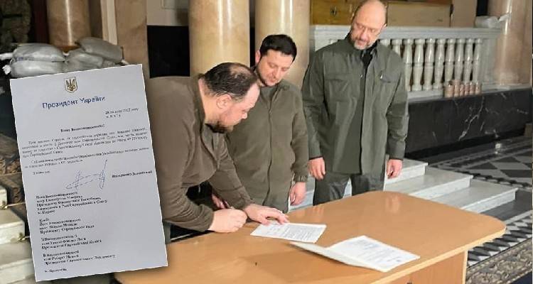 Ο Ζελένσκι υπέγραψε την αίτηση για ένταξη της Ουκρανίας στην Ευρωπαϊκή Ένωση