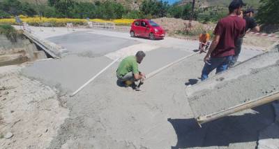 &Pi;&rho;&omicron;&chi;&omega;&rho;&omicron;ύ&nu; &omicron;&iota; &epsilon;&rho;&gamma;&alpha;&sigma;ί&epsilon;&sigmaf; &alpha;&pi;&omicron;&kappa;&alpha;&tau;ά&sigma;&tau;&alpha;&sigma;&eta;&sigmaf; &sigma;&tau;&eta; &gamma;έ&phi;&upsilon;&rho;&alpha; &Rho;&alpha;&gamma;&kappa;&alpha;&beta;ά &sigma;&tau;&omicron;&nu; Ά&gamma;&iota;&omicron; &Iota;&omega;ά&nu;&nu;&eta; &Kappa;ά&sigma;&pi;&alpha;&kappa;&alpha;