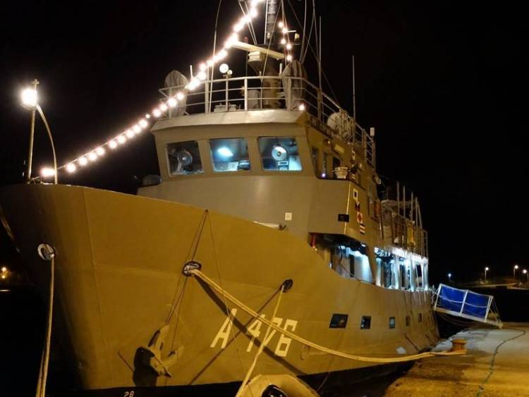 Το Υδρογραφικό - Ωκεανογραφικό «Στράβων» στη Λήμνο | Επισκέψιμο αύριο 28 Οκτωβρίου για το κοινό του νησιού