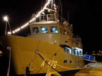 Το Υδρογραφικό - Ωκεανογραφικό «Στράβων» στη Λήμνο | Επισκέψιμο αύριο 28 Οκτωβρίου για το κοινό του νησιού