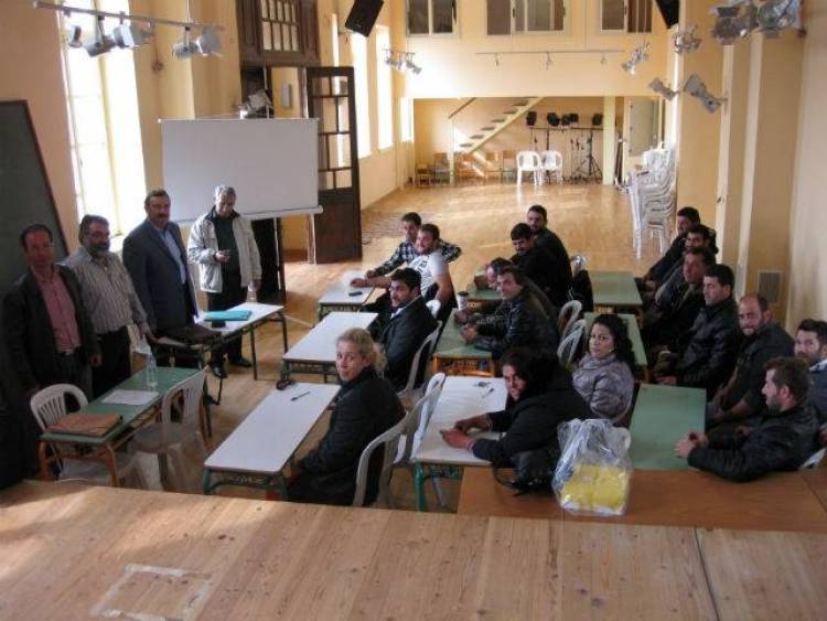 Ολοκληρώθηκαν τα δίμηνα σεμινάρια νέων αγροτών στη Λήμνο