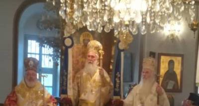 &Eta; &pi;&rho;ώ&tau;&eta; &Theta;&epsilon;ί&alpha; &Lambda;&epsilon;&iota;&tau;&omicron;&upsilon;&rho;&gamma;ί&alpha; &tau;&omicron;&upsilon; &mu;&eta;&tau;&rho;&omicron;&pi;&omicron;&lambda;ί&tau;&eta; &Lambda;ή&mu;&nu;&omicron;&upsilon; &sigma;&tau;&eta; &Mu;ύ&rho;&iota;&nu;&alpha;