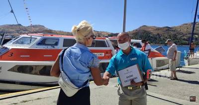 &Lambda;ή&mu;&nu;&omicron;&sigmaf;: &Chi;ά&omicron;&sigmaf; &mu;&epsilon; &tau;&eta; &sigma;&eta;&mu;&epsilon;&rho;&iota;&nu;ή ά&phi;&iota;&xi;&eta; &tau;&omicron;&upsilon; &kappa;&rho;&omicron;&upsilon;&alpha;&zeta;&iota;&epsilon;&rho;ό&pi;&lambda;&omicron;&iota;&omicron;&upsilon; (photos + video)