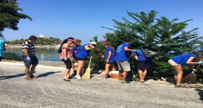 Παράδειγμα προς μίμηση πρόσκοποι από την Κοζάνη | Καθάρισαν την είσοδο της Μύρινας εθελοντικά (photos + mp3)