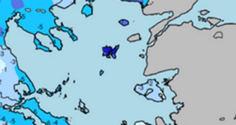 Τη μεγαλύτερη πτώση κατέγραψε χθες το θερμόμετρο σε Λήμνο, Δυτική Μακεδονία και Θράκη
