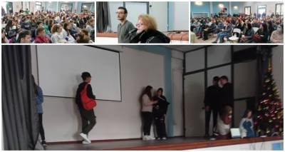 &Mu;&epsilon; &mu;&epsilon;&gamma;ά&lambda;&eta; &sigma;&upsilon;&mu;&mu;&epsilon;&tau;&omicron;&chi;ή &eta; &epsilon;&kappa;&delta;ή&lambda;&omega;&sigma;&eta; &tau;&omicron;&upsilon; &Gamma;&upsilon;&mu;&nu;&alpha;&sigma;ί&omicron;&upsilon; &Mu;&omicron;ύ&delta;&rho;&omicron;&upsilon; &mu;&epsilon; &theta;έ&mu;&alpha; &tau;&omicron;&nu; &Sigma;&chi;&omicron;&lambda;&iota;&kappa;ό &Epsilon;&kappa;&phi;&omicron;&beta;&iota;&sigma;&mu;ό