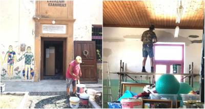Εργασίες συντήρησης στο Ειδικό Σχολείο Καλλιθέας | Αξιοποιήθηκε η δωρεά Δούκα Παλαιολόγου