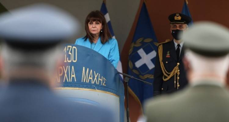 Μήνυμα αισιοδοξίας, υπερηφάνειας και αποφασιστικότητας της ΠτΔ από τη Λήμνο
