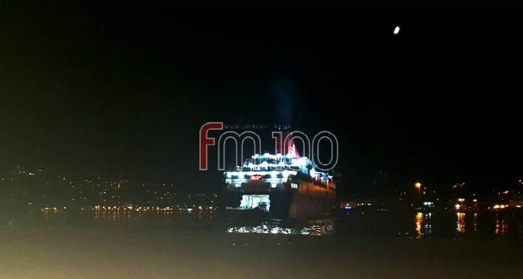 «Νήσος Μύκονος»: Ξεκίνησε για Λήμνο αλλά επέστρεψε στη Μυτιλήνη | Τι συνέβη (photos &amp; video)