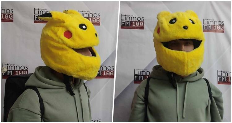 Pikachu έγινε “ντελιβεράς” στη Λήμνο