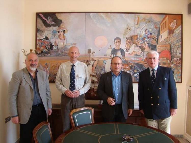 Επίσκεψη του αντιπροέδρου της Επιτροπής Στρατιωτικών Κοιμητηρίων της Βρετανίας στο Δήμο Λήμνου
