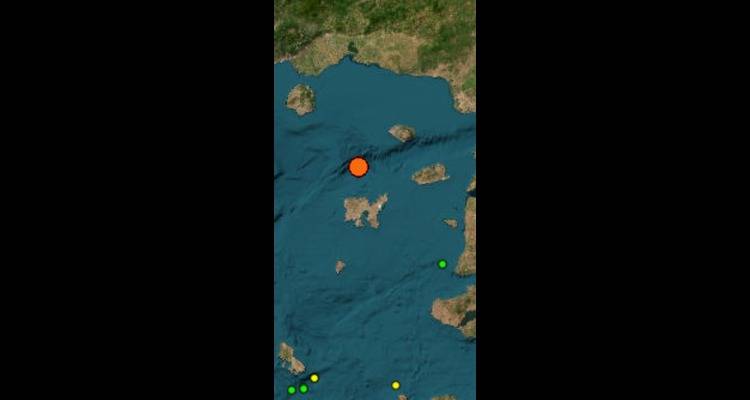 Σεισμός 4.1R ανοιχτά της Λήμνου