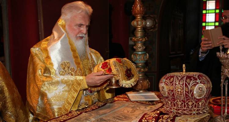 Ο Μητροπολίτης Λήμνου στα ονομαστήρια του Ύδρας Εφραίμ (photos)