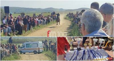 Με καλπασμούς και χειροκροτήματα τίμησαν τον Άη Γιώργη στην Καλλιόπη (video + photos)