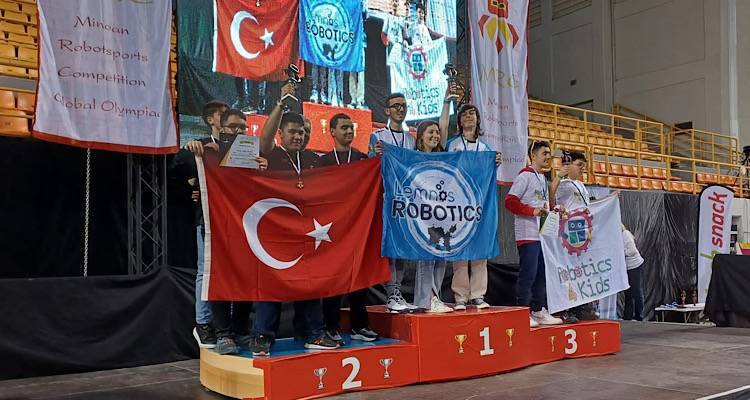 Εξαιρετικά νέα: Η Ακαδημία Ρομποτικής Λήμνου στο βάθρο της MRC Global Olympiad!