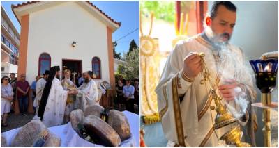 Πανηγυρικός Εσπερινός και Θεία Λειτουργία στο Παρεκκλήσιο του Νοσοκομείου Λήμνου για τη Μνήμη των Αγίων Αποστόλων