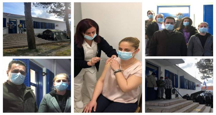 Ολοκληρώθηκε η πρώτη φάση του εμβολιασμού στο νησί του Αγίου Ευστρατίου.