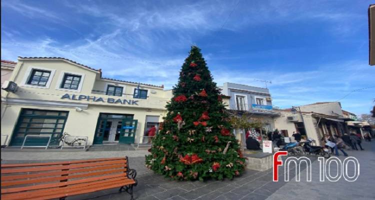 &Lambda;ή&mu;&nu;&omicron;&sigmaf;: X-mas mood &sigma;&tau;&eta;&nu; &alpha;&gamma;&omicron;&rho;ά &tau;&eta;&sigmaf; &Mu;ύ&rho;&iota;&nu;&alpha;&sigmaf;