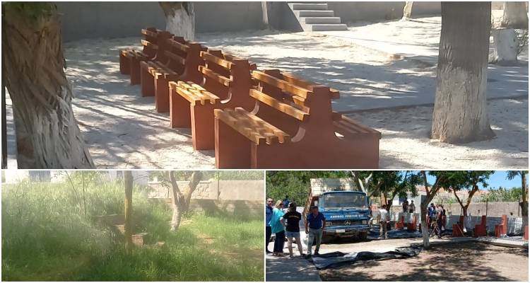 Ολοκληρώθηκε το πάρκο στο Ρωμανού | Συλλογική προσπάθεια με εμφανές αποτέλεσμα