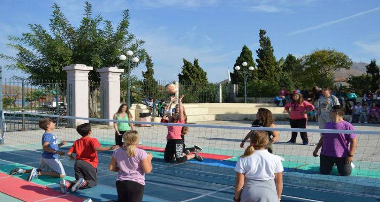 Τη 2η Πανελλήνια Ημέρα Σχολικού Αθλητισμού γιόρτασε το Γυμνάσιο Μύρινας (photos)